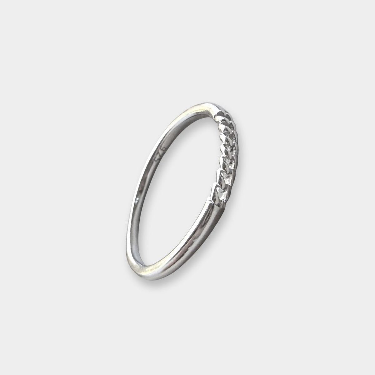 Anillo Tale Plata Rodizada