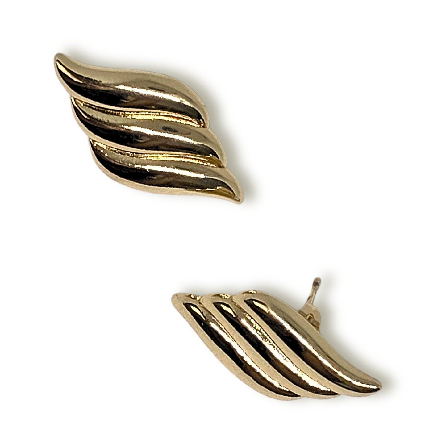 Aretes Wings Chapa de Oro
