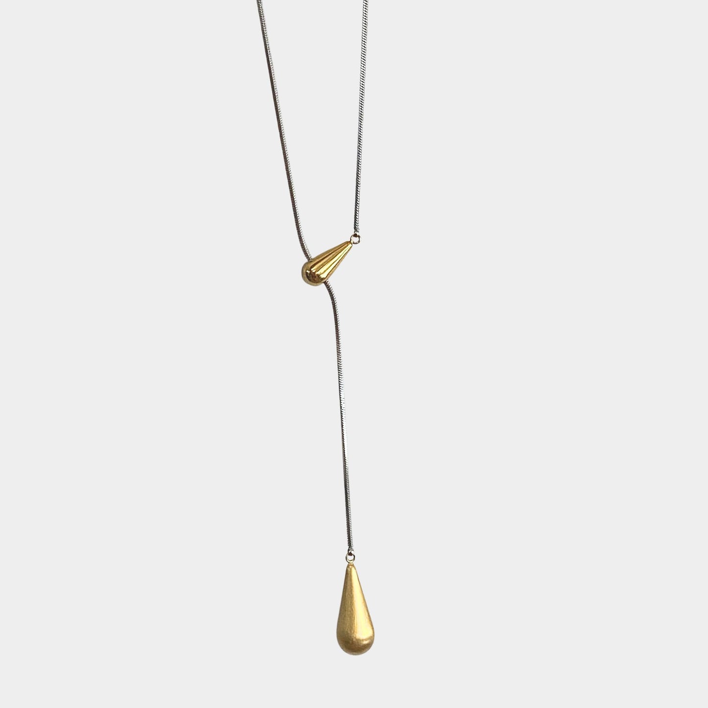 Collar Gota Acero Inoxidable