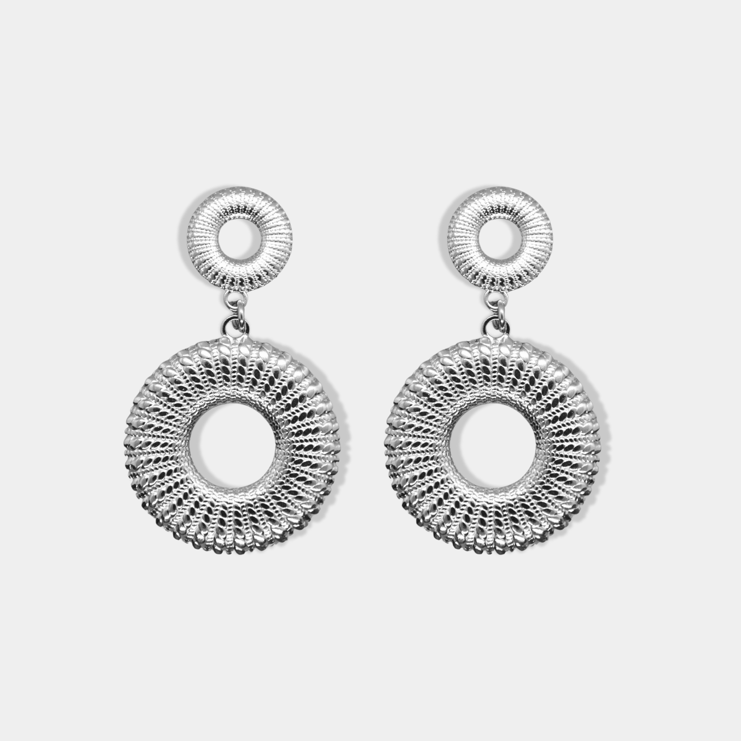 Aretes Duna Acero Inoxidable