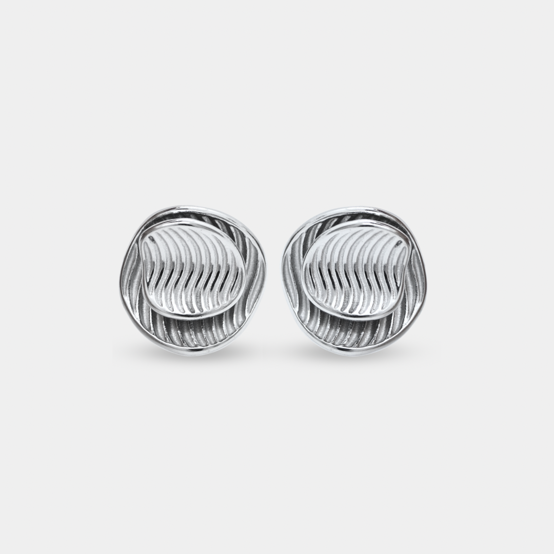 Aretes Orbit Acero Inoxidable