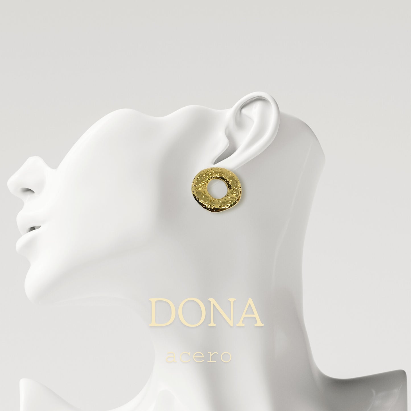 Aretes Dona Acero Inoxidable