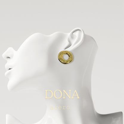 Aretes Dona Acero Inoxidable