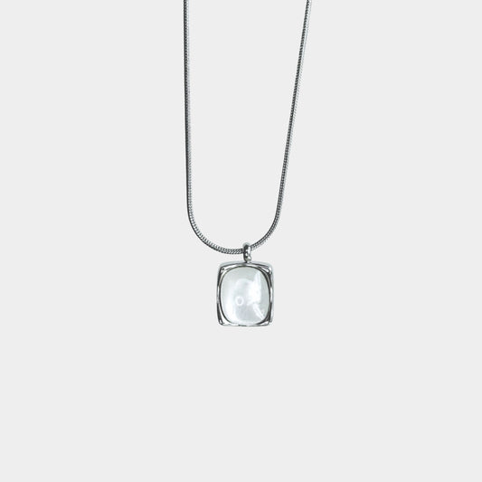 Collar Perla Esencia Acero Inoxidable