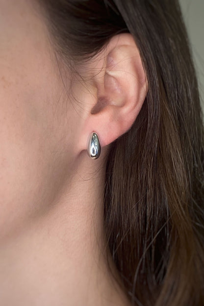 Aretes Eclipse Plata Rodizada