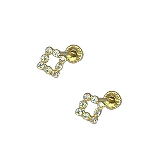 Broquel Quadra Oro 10k