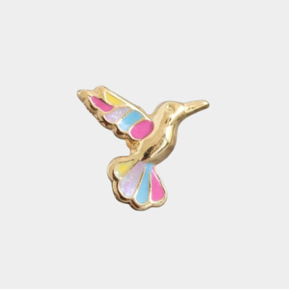 Broquel Colibri Mini Oro 10K