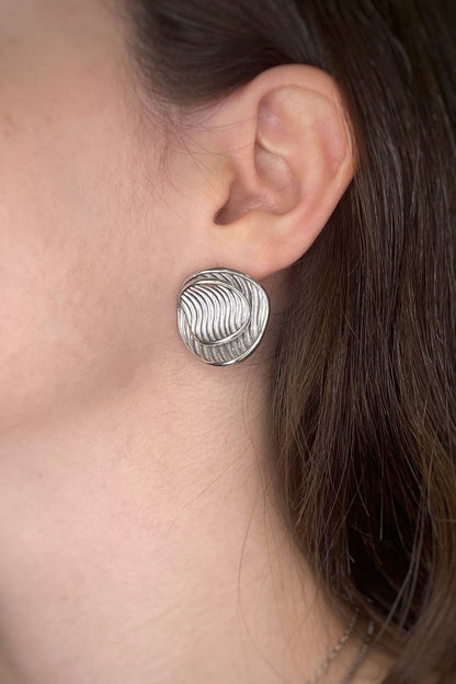 Aretes Orbit Acero Inoxidable