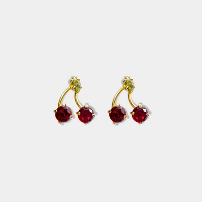 Broquel Cereza Oro 10K