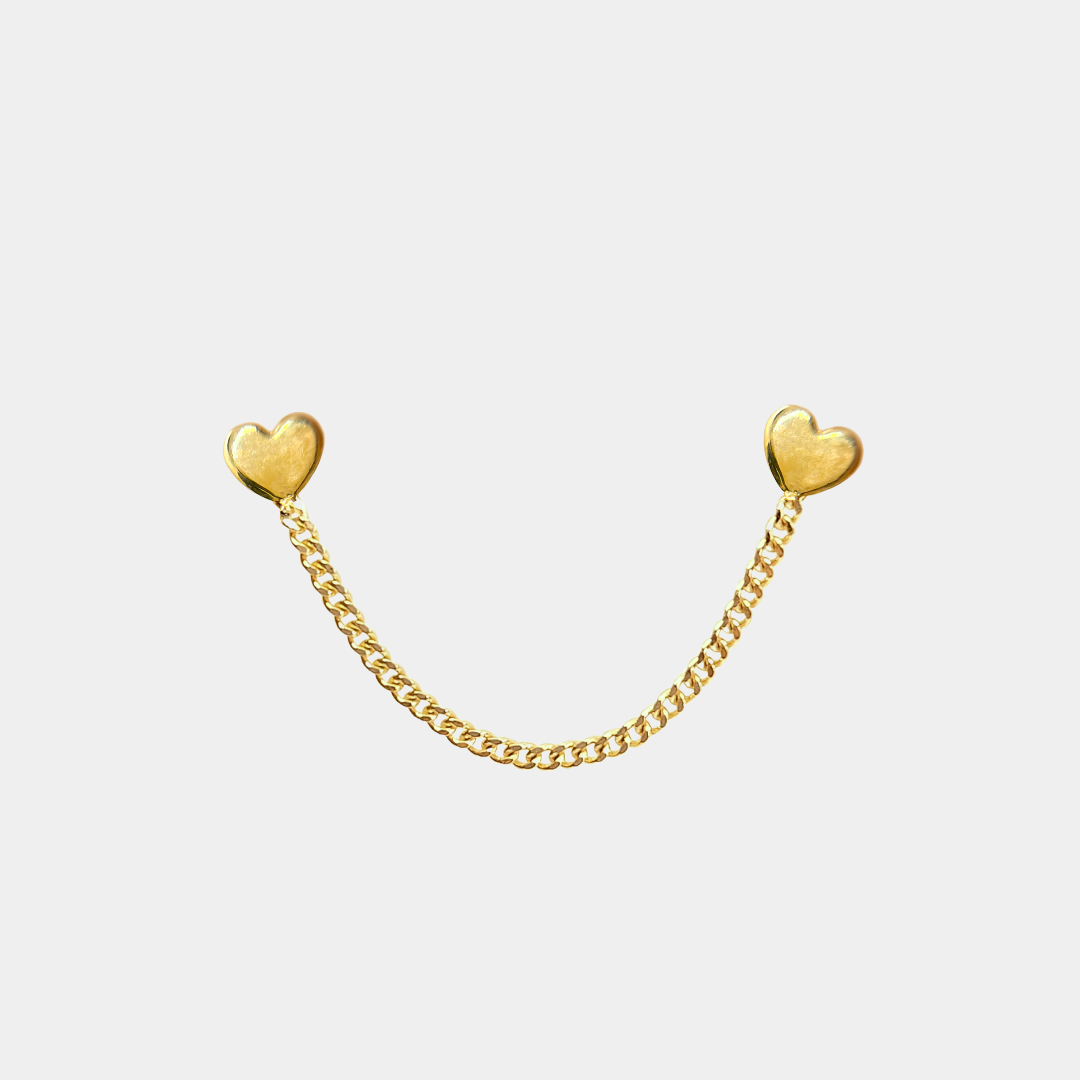 Broquel Cadena Double Heart