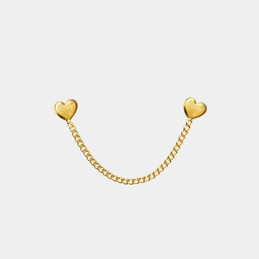 Broquel Cadena Double Heart
