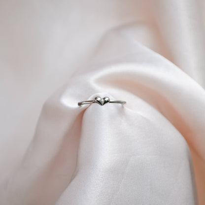 Anillo Bomba Plata Rodizada