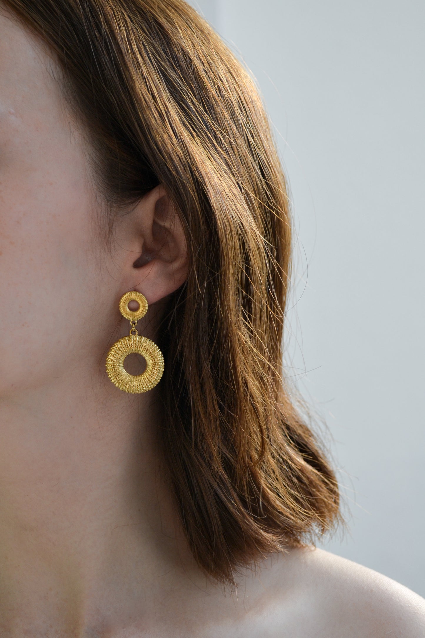 Aretes Duna Acero Inoxidable