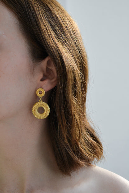 Aretes Duna Acero Inoxidable