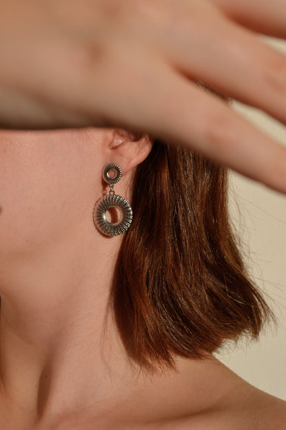 Aretes Duna Acero Inoxidable