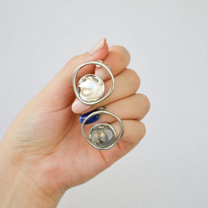 Aretes Ronda Acero Inoxidable