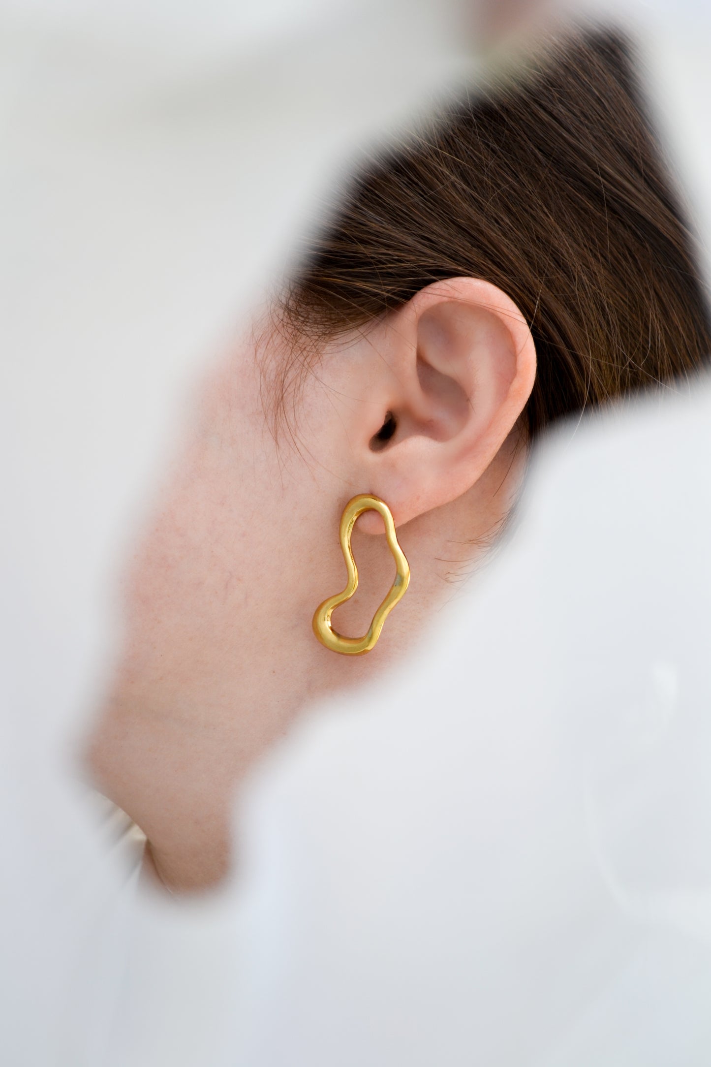 Aretes Organic Acero Inoxidable