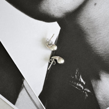 Aretes Aqua Plata Rodizada