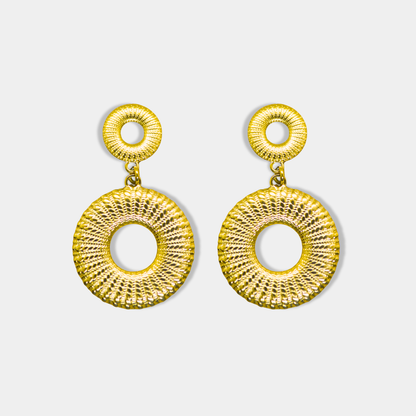 Aretes Duna Acero Inoxidable