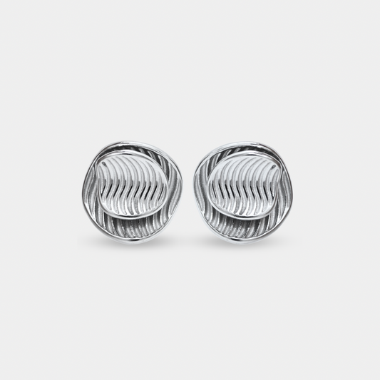 Aretes Orbit Acero Inoxidable